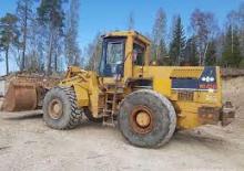 Pale gommate Komatsu WA 450