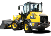 Pale gommate Komatsu WA70-6
