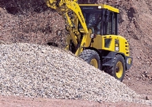Pale gommate Komatsu WA85-3