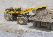 Pale gommate Komatsu WA1200-6