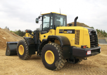 Pale gommate Komatsu WA270-7