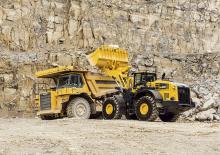 Pale gommate Komatsu WA500-8E0