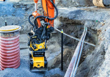 Piastre vibranti montabili engcon PP350
