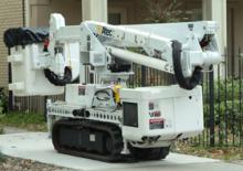 Piattaforme aeree articolate su rimorchio trainabile Altec AT37GW