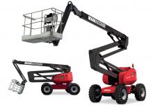 Piattaforme aeree articolate gommate Manitou 200 ATJ
