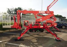 Piattaforme aeree articolate cingolate CMC S13F