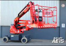 Piattaforme aeree articolate gommate ELS Lift AE 15