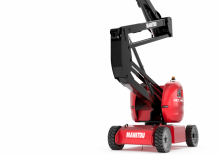 Piattaforme aeree articolate gommate Manitou AETJ 43 
