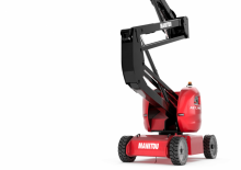 Piattaforme aeree articolate gommate Manitou AETJ 49 