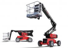 Piattaforme aeree articolate gommate Manitou ManGo 12