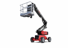 Piattaforme aeree articolate gommate Manitou ManGo 33