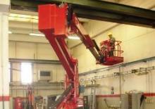 Piattaforme aeree articolate gommate Basket SEL 17 AJ