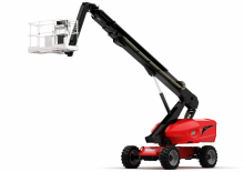 Piattaforme aeree telescopiche gommate Manitou TJ65
