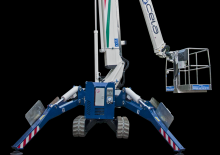 Piattaforme aeree telescopiche cingolate CELA DT72 Spyder