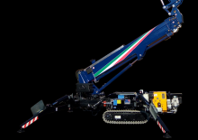 Piattaforme aeree telescopiche cingolate CELA DT80 Spyder