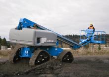 Piattaforme aeree telescopiche cingolate Genie S-60 TraX 