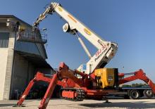 Piattaforme aeree telescopiche cingolate Palazzani TSJ 30
