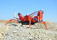 Piattaforme aeree telescopiche cingolate Multitel SMX 300