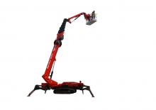 Piattaforme aeree telescopiche cingolate Platform Basket SPIDER 43T ED