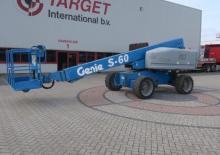 Piattaforme aeree telescopiche gommate Genie S-60