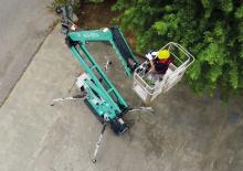 Piattaforme aeree articolate cingolate Imer IM R 23 DA Lithium