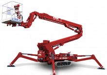 Piattaforme aeree articolate cingolate CMC S27