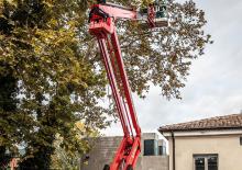 Piattaforme aeree articolate cingolate Basket Spider 27.14 ED
