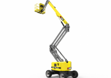 Piattaforme aeree articolate gommate GMG 64/40 AJ-E
