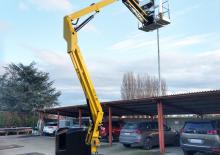 Piattaforme aeree articolate gommate AIRO A13 JED
