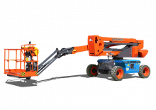 Piattaforme aeree articolate gommate Dingli BA20CHRT2
