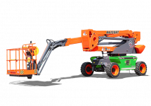 Piattaforme aeree articolate gommate Dingli BA22ERT