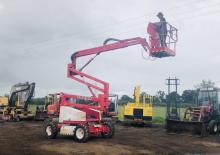 Piattaforme aeree articolate gommate Simon Boxer 140 D