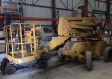 Piattaforme aeree articolate gommate Haulotte HA 15 X