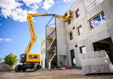 Piattaforme aeree articolate gommate Haulotte HA46 E