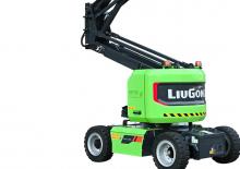 Piattaforme aeree articolate gommate Liugong LA14JE