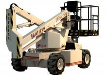 Piattaforme aeree articolate gommate Matilsa Parma 13 A