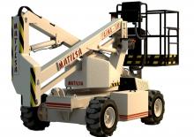 Piattaforme aeree articolate gommate Matilsa Parma 13 E