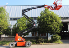 Piattaforme aeree articolate gommate Runshare RZ18E