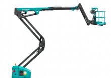 Piattaforme aeree articolate gommate Sunward SWA16JE