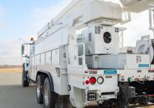 Piattaforme aeree articolate su rimorchio trainabile Altec A72T-E88