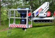 Piattaforme aeree articolate su rimorchio trainabile Hematec Dino 220 XTM