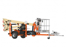 Piattaforme aeree articolate su rimorchio trainabile JLG ET350
