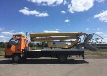 Piattaforme aeree articolate su rimorchio trainabile Decker GTA 190