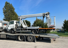 Piattaforme aeree articolate su rimorchio trainabile Italmec Leonardo 30