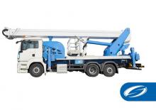 Piattaforme aeree articolate su rimorchio trainabile Socage TJ 51