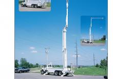 Piattaforme aeree articolate su rimorchio trainabile Altec A72T