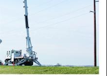 Piattaforme aeree articolate su rimorchio trainabile Altec AH75A