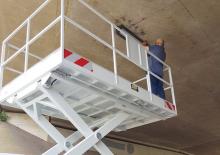 Piattaforme aeree articolate su rimorchio trainabile Custers CS6