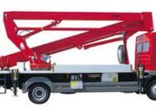 Piattaforme aeree articolate su rimorchio trainabile GSR 269 P Basis