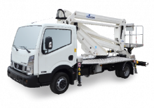 Piattaforme aeree articolate su rimorchio trainabile GSR B240PX Compact